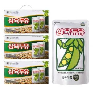 [삼육두유] 오리지널 두유 파우치 190ml 45팩 (15팩x3)