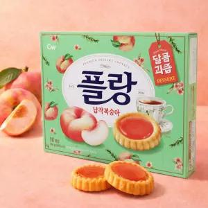 플랑 납작복숭아 160g