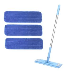 에이클린 밀대청소기 스카이 중형 + 블루 루프 패드 3매 1세트