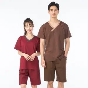 베스터 찜질복세트 119-127SET 찜질복 사우나복 마사지복 스파복 한의원 물리치료 대량주문