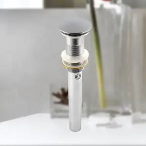 HLBATH 유리볼 전용 자동폽업 탑볼세면대 자동 멍폽업 폽업 팝업 배수구폽업