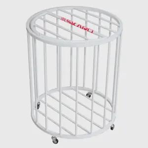 스카로 공보관함 (원형) 30개용 볼보관함/축구/배구/농구/다목적/유치원/초증고/체육관/강당/경량/알루미늄