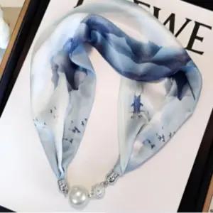 목스카프 코디 승무원 가방 손잡이 반다나 방도 쁘띠 자석 여름 롱스카프 손수건