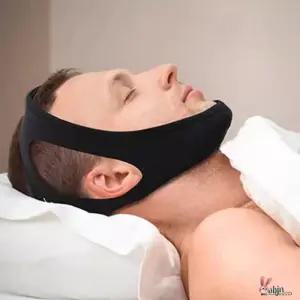 코골이방지 무봉제 머리띠형 입벌림 방지밴드 수면무호흡 완화 실리콘 마스크