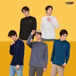 [Lecaf] 르까프 26SS 남성 에어홀 기능성 하프넥 5종 세트