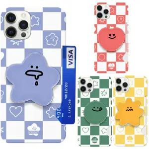 아이폰14프로 아이콘팝 스마트톡 카드하드케이스