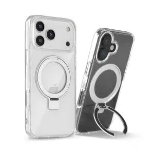 아이폰 맥세이프 스탠드 거치대 핑거링 투명 케이스 아이폰 17 프로 맥스 에어