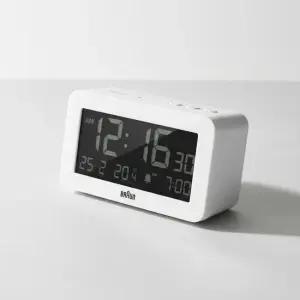 BRAUN BC10W 디지털 크레센도 알람 날씨 공용 탁상시계