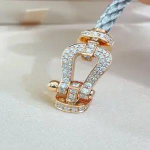 써지컬스틸 말발굽 팔찌 커플 로즈골드 선물 기념일