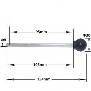 피트니스 기구용 안전 잠금 웨이트 스택 핀(끈 포함) 다용도 볼 밸브로 우발적인 탈착 방지