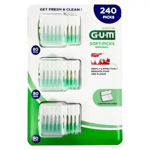 GUM 검 일회용 치간치솔 80개 x 3개 x 1개