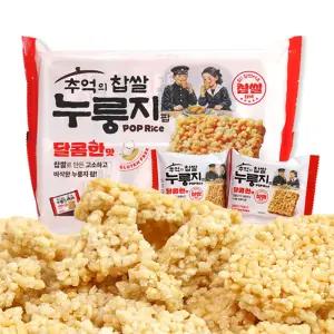 [하늘선] 바삭한 추억의 찹쌀 누룽지팝 달콤한맛 288g(12입) x 2개