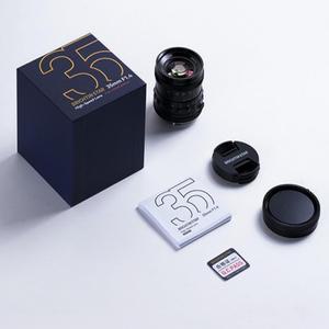 브라이트인 스타 MF 35mm F1.4 풀프레임 수동 초점 프라임 렌즈 미러리스 카메라 (소니 E, A6400, 니콘 Z,