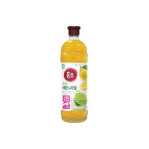 청정원 홍초 저당 레몬라임 1.5L x 2개