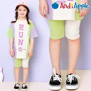 [앤디애플] 사선투톤5부레깅스