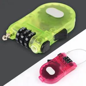 다이얼 자물쇠 캐리어 자전거 사물함 와이어 안전키 좌물쇠 잠금 냉장고