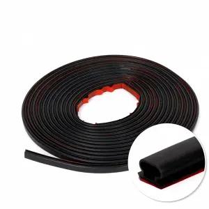 현관문 틈새 고무 패킹 6m 블랙 문틈 차단기 방수 스펀지 기온 조절 마감 재 소음 흡수