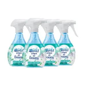 페브리즈 섬유탈취제 실내건조 프레시클린향 370ml x 4개
