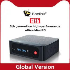 비링크 미니 PC SER5 MAX AMD 라이젠 R7 6800U 6800H R5 5500U SER 데스크탑 게이밍 컴퓨터 16GB 32GB 500G