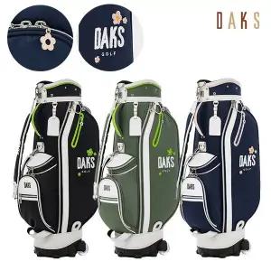 [닥스 DAKS] 2024년 여성 플라워 자수 휠 바퀴 골프백 캐디백 DKCB-029L