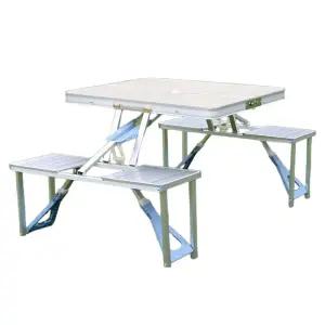 야외접이식 알루미늄 휴대용테이블 파라솔꽂이 캠핑 휴대용