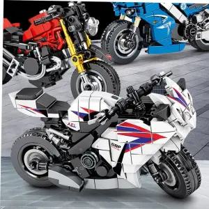 오토바이 캐릭터블럭 자광슈퍼바이크 미니블록완구4종