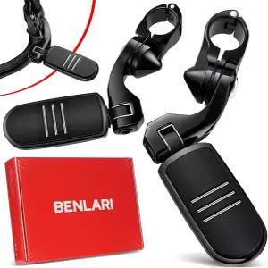 벤라리 하이웨이 페그 304 스테인리스 스틸 1.25인치 풋페그 숏 앵글 핏 할리 데이비슨 투어링 스트리트