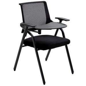 일체형 책걸상 접이식 의자 학원1인용책상 책상달린 편리한 강의실 필기판 테이블 흰등받이