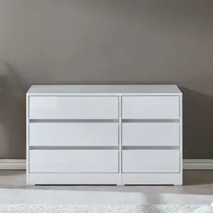 오렌 1000 안방 드레스룸 옷 화장대 와이드 3단 서랍장