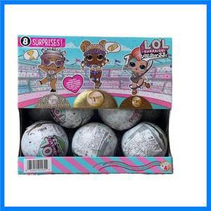 오리지널 LOL 서프라이즈 블라인드 박스 피규어 여름 스포츠 시리즈 블라인드 백 장난감 MGA 미스터리 박스