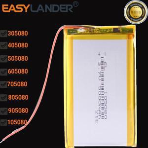 3.7V 4000mAh 805080 리튬 폴리머 이온 충전지