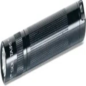 마그리트 솔리테어 백열전 1- 셀 AAA 플래시라이트 블랙