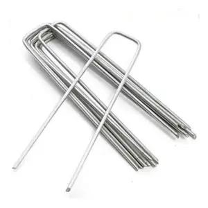 멀칭 멀칭고정핀 잡초방지매트 고정핀 멀칭비닐 부직포고정핀 100개