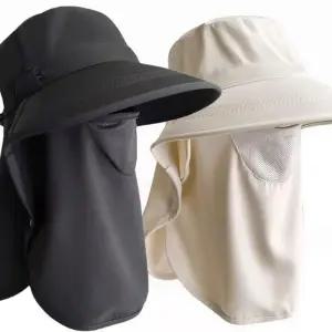 농사 밭일 챙모자 여름 햇빛 차단 야외 작업 넓은챙 얼굴 목 자외선 통기