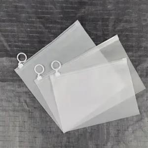 반투명 슬라이드 고리 지퍼백 24x15cm DD-11734