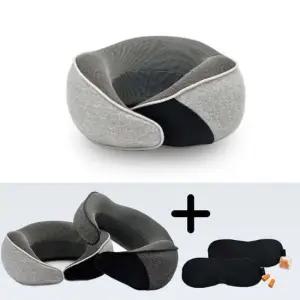 휴대용 여행 목베개 수면안대 귀마개 비행기 기내용 세트