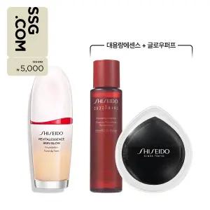 [시세이도](강남점)[SSG상품권 5천원] 리바이탈에센스 스킨 글로우 파운데이션 세트