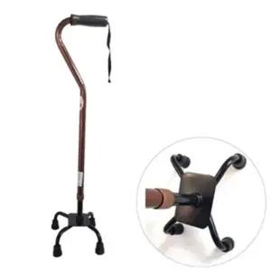 의료용 네발지팡이 가벼운 어르신 노인지팡이 자기발생기 안전
