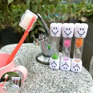 스마일 3분 모래시계 양치타이머 화장실 키즈용품 해리네점빵