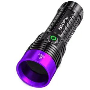 자외선 50w 램프 칩 블랙 미러 필터 uv 검사 쿼드 코어 형광 물질 USB 충전 조명