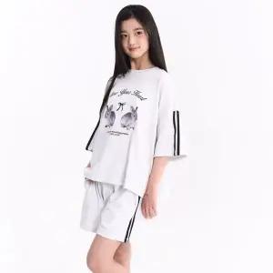 [보리보리/더데이걸즈]박시핏 반팔 셋트 TGMS25301