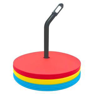 LEZER 6인치 8인치 플랫 콘, 스팟 마커, 축구 필드 코트 시트 스팟, 디스크, 훈련 장비, 민첩성 연습, 축구, 대만산