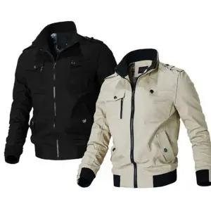 캐주얼 남성 항공 점퍼 블루종 남성 잠바 아우터 가을