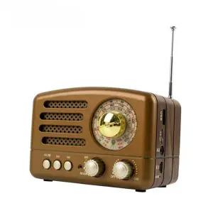 엔틱 레트로 블루투스 스피커 휴대용 블루투스 라디오 스피커 인테리어 캠핑