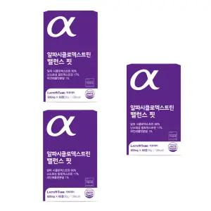 알파CD 알파시클로덱스트린 밸런스 핏 해썹 3개월분