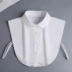 레이어드 목카라 넥케이프 페이크카라 둥근카라