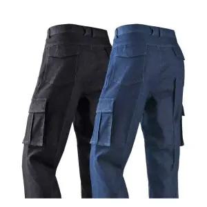 제이케이 봄 가을 남성 작업복 일상복 청 하의 카고 건빵 청바지