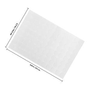 96개 슬립 스크류 패치 홀 스티커, 나사 구멍 커버용 장식 가구 나사용, 진짜 나무 PVC, 잔여물 없음