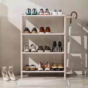 4단 다용도 신발 수납장4단장 스탠드 4단선반 현관장 틈새정리대 간이함 도함 원룸 슬림장 미니장 사무실장