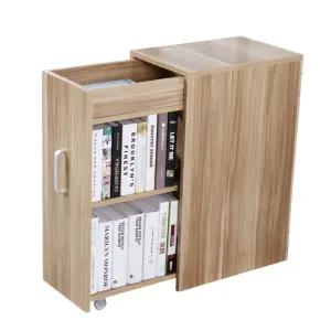 틈새 좁은공간 책장 책꽂이 슬라이딩 북선반 이동식